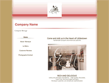 Tablet Screenshot of gateaumonique.com